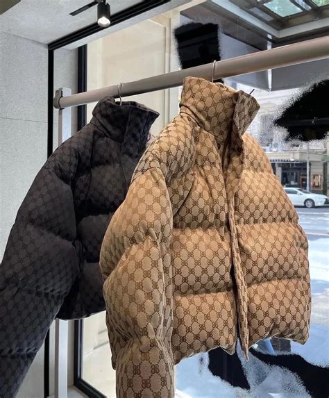 balenciaga and gucci puffer jacket|huge oversized puffer jacket.